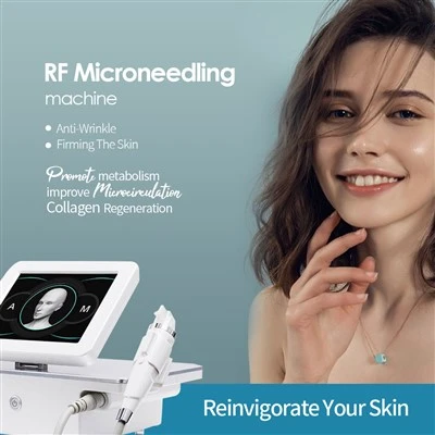 Microneedle RF-machine voor facelift en huidverjonging