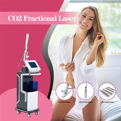 Verticale Co2 fractionele laser / fractionele laser huidverharding en vaginale behandelingslasermachine