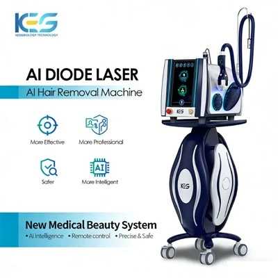 3 golflengte diode laser pijnloze permanente ontharing machine